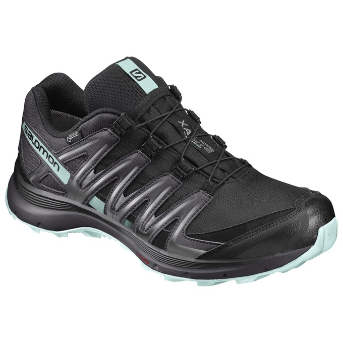 Salomon Israel XA LITE GTX® W - Womens Trail Running Shoes - Black (AETC-75821)